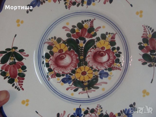 Великолепна ръчно изработена чиния за стена , снимка 3 - Декорация за дома - 24294033