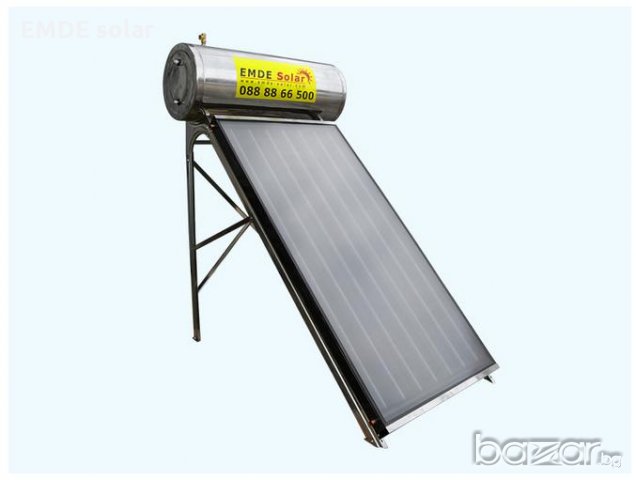 Промоция! Слънчев Вакумен колектор, под налягане -100 литра затворена система , снимка 2 - Бойлери - 21240871