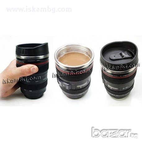 Термо Чаша Обектив - код С ОТВОР ЗА ПИЕНЕ, снимка 2 - Други стоки за дома - 13573536