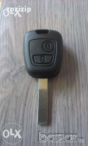 Кутийка ключ, дистанционно за Peugeot 106, 205, 206, 306, 307, 405, 406