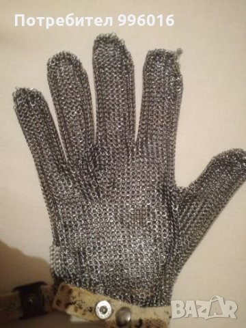 Метална предпазна ръкавица, снимка 4 - Други инструменти - 22227866