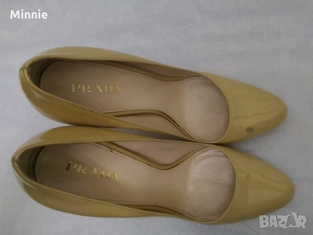 Prada официални обувки на висок ток, снимка 5 - Дамски обувки на ток - 25790733