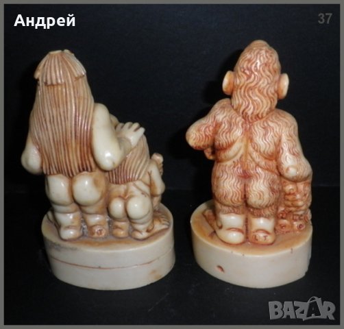  Комплект  неандерталско семейство, снимка 2 - Декорация за дома - 22895029