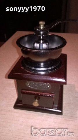 ретро мелница-15х10х10см-внос франция, снимка 8 - Антикварни и старинни предмети - 20049355