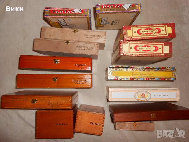 Оригинални дървени  кутии за / от  пури, снимка 10 - Колекции - 22374035