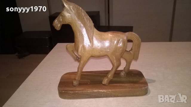 SOLD-кон-дървен-made in philippines-20х20х9см-внос швеицария, снимка 6 - Колекции - 22062223