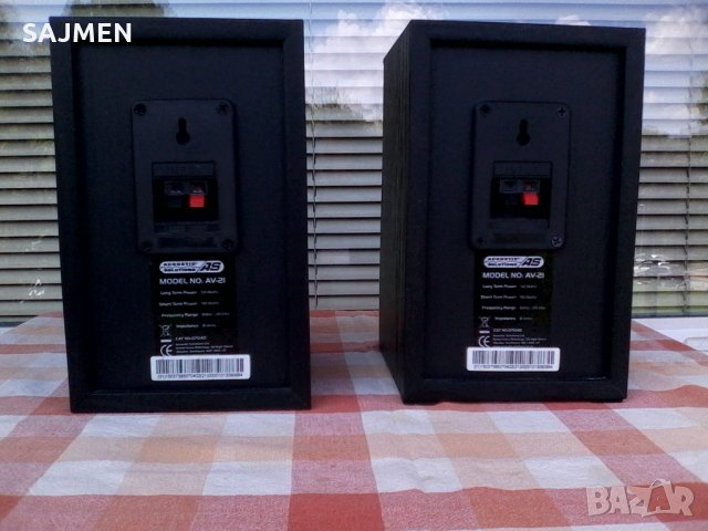 Acoustic Solutions AV-21 ТОНКОЛОНИ, снимка 5 - Аудиосистеми - 22334667