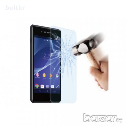 УДАРОУСТОЙЧИВ СКРИЙН ПРОТЕКТОР TEMPERED GLASS ЗА SONY E3