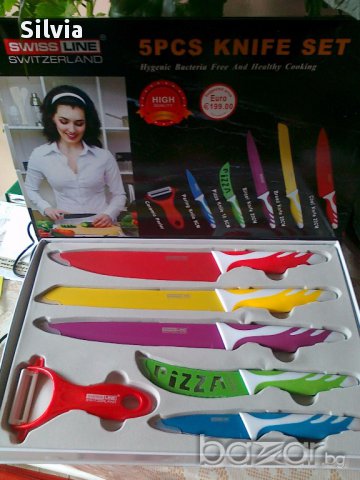 Ножове комплект - 25 лв. , снимка 4 - Прибори за хранене, готвене и сервиране - 17199575