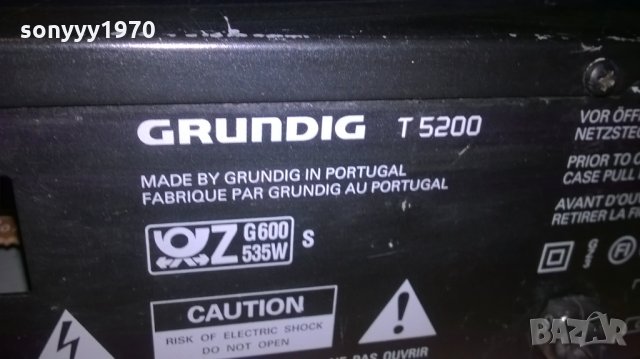 поръчан-grundig t5200 stereo tuner-внос швеицария, снимка 17 - Ресийвъри, усилватели, смесителни пултове - 24503499
