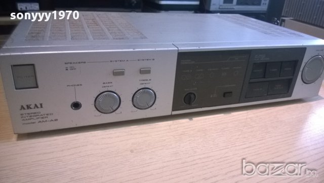  akai am-a2 stereo amplifier-made in japan-внос швеицария, снимка 14 - Ресийвъри, усилватели, смесителни пултове - 10158727