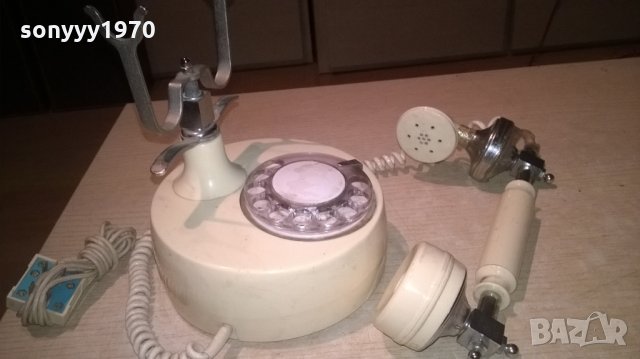 антика-стар руски телефон-ретро колекция, снимка 4 - Колекции - 25239126