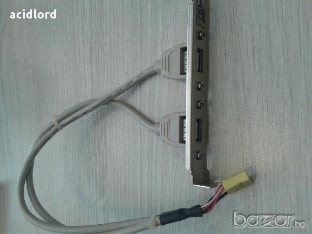 USB brakets, снимка 4 - Кабели и адаптери - 13581452
