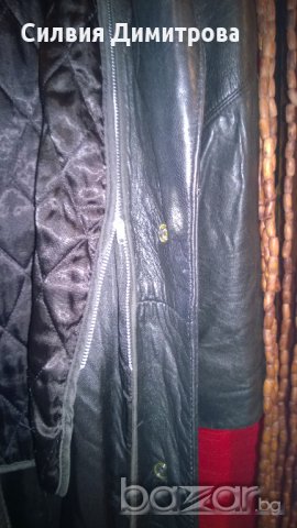 -МАНТО ЕСТЕСТВЕНА кОЖА-, снимка 4 - Палта, манта - 9479014