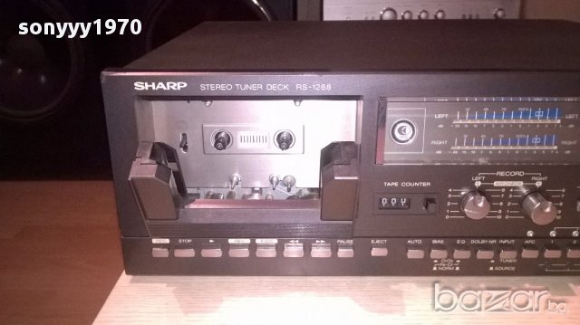 sharp  rs-1288h tuner deck/apss-made in japan-from uk, снимка 11 - Ресийвъри, усилватели, смесителни пултове - 17063543