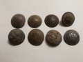 Стари военни копчета, снимка 1