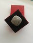 Сребърна висулка с цирконий - 925 сребро, снимка 1