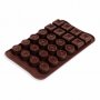 Силиконова форма за шоколадови бонбони, снимка 1 - Форми - 19079214