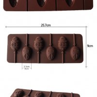 Силиконова форма за шоколадови близалки  яйца, снимка 2 - Форми - 20946313