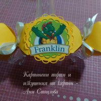 Картонена торта Костенурчето Франклин Franklin, снимка 3 - Кетъринг - 23455867