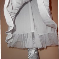 Бяла рокля Azara, снимка 5 - Рокли - 22643590