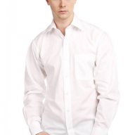 Бяла памучна риза, снимка 3 - Ризи - 7062932