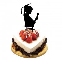 Абитуриент Студент Абсолвент дипломиране завършване топер украса табела за торта, снимка 2 - Други - 21182254