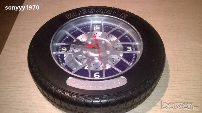 elegance-32x7см-часовник-внос швеицария, снимка 1