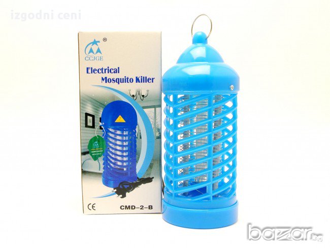 UB лампа срещу комари и вредители - Electrical Mosquito Killer CMD2B, снимка 1