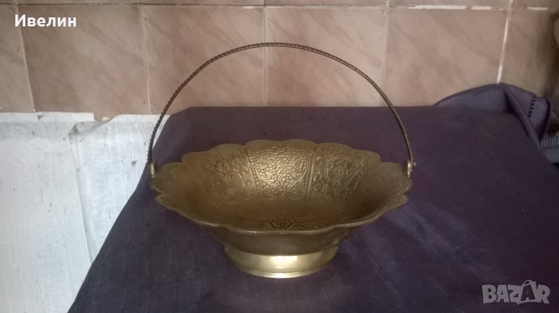 месингова бонбониера, снимка 1