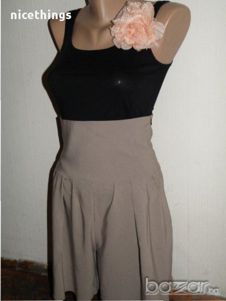 Дамски къси панталони с висока талия, снимка 1