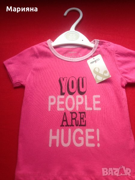 тениска за момиче 12-18мес, снимка 1