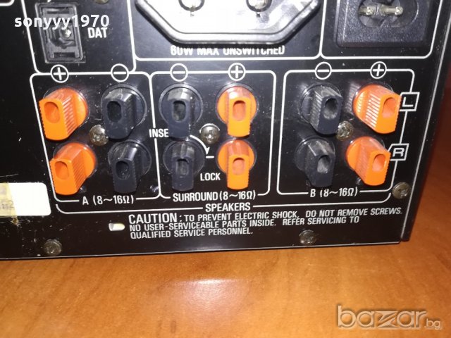 ПОРЪЧАН-technics-stereo amplifier-made in japan-370w-внос швеицария, снимка 18 - Ресийвъри, усилватели, смесителни пултове - 21110465