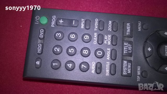 sold-sony remote for rdr hdd/dvd recorder-внос швеицария, снимка 8 - Дистанционни - 25325823