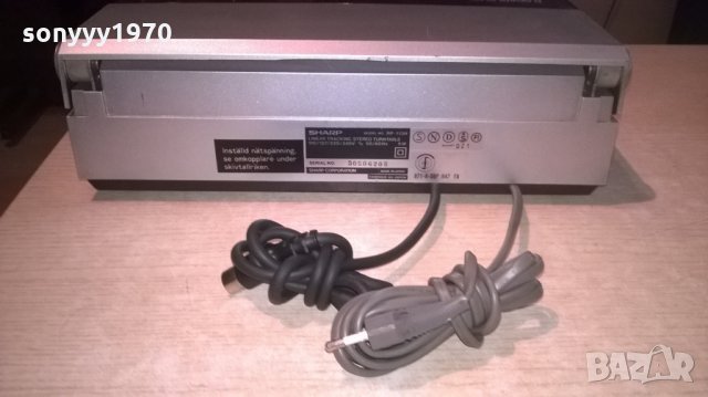 sharp-made in japan-грамофон-внос швеицария, снимка 16 - Грамофони - 22721203