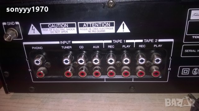 toshiba sb-m37 stereo amplifier-made in japan-внос швеция, снимка 12 - Ресийвъри, усилватели, смесителни пултове - 25392056