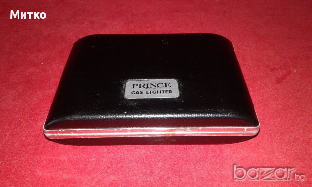 Кутийка кожена от запалка PRINCE и подарък запалка.., снимка 1