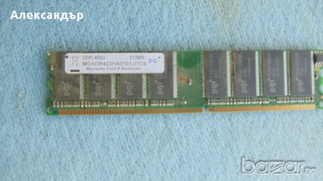 Ram ddr 400 512, снимка 3 - RAM памет - 10526904