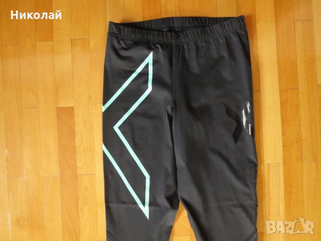 2XU Women's Compression Tights Black Baby Blue, снимка 13 - Клинове - 24426421