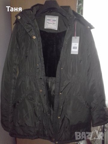Ново топло зимно яке с подплата и подвижна качулка. , снимка 4 - Якета - 24218533