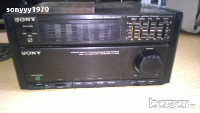 sony ta 606mii-stereo amplifier-внос швеицария, снимка 2 - Ресийвъри, усилватели, смесителни пултове - 10356115