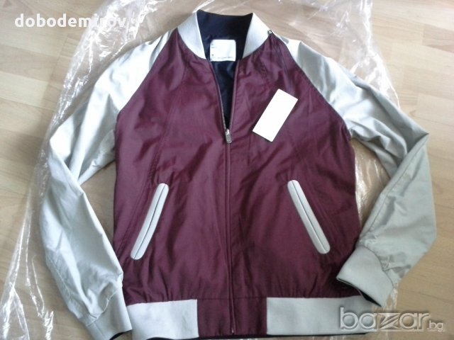 Ново двулицево яке G Star Marc Newson Bomber Jacket Reversible оригинал, снимка 2 - Якета - 11870890