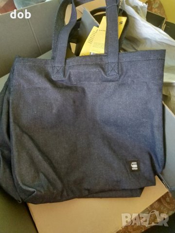 Нова чанта G-Star Denim Shopper, UNIFORM OF THE FREE оригинал, снимка 8 - Чанти - 26192517