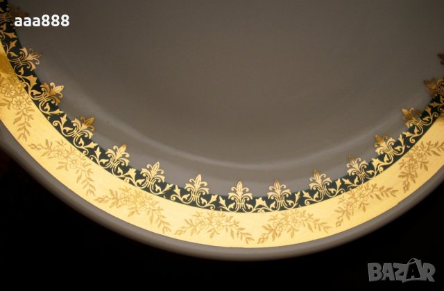Луксозен сервиз за хранене Haas & Czjzek Карловарски порцелан  Бохемия, снимка 5 - Сервизи - 23702570