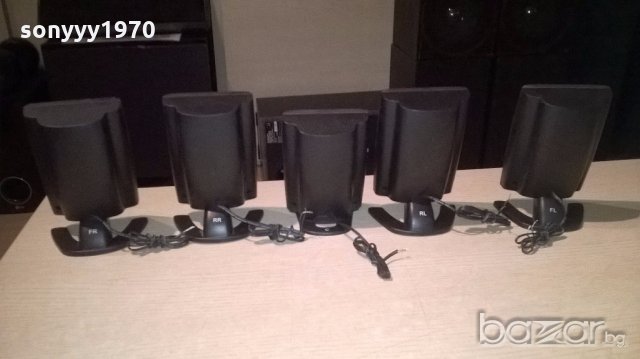 labtec-5бр колонки с стоики-18х11х7см-внос швеицария, снимка 10 - Тонколони - 19784196