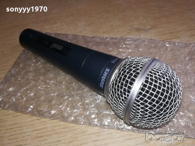 shure sm58-microphone-качествен микрофон, снимка 2 - Микрофони - 21146551
