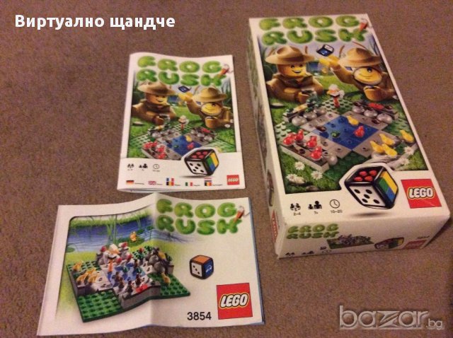 Lego 3854 - Лего Жабешка надпревара, снимка 1 - Рисуване и оцветяване - 17937494