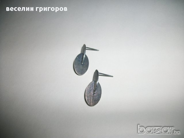 сребърни обеци, снимка 2 - Обеци - 10953525