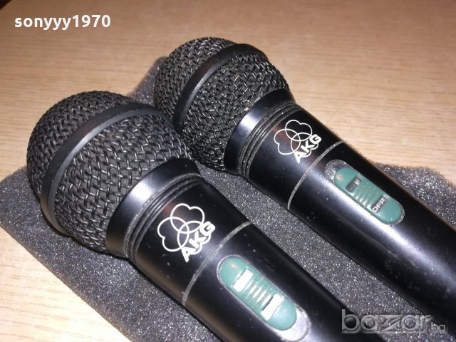 akg-микрофони-made in austria-внос швеицария, снимка 5 - Микрофони - 20231841
