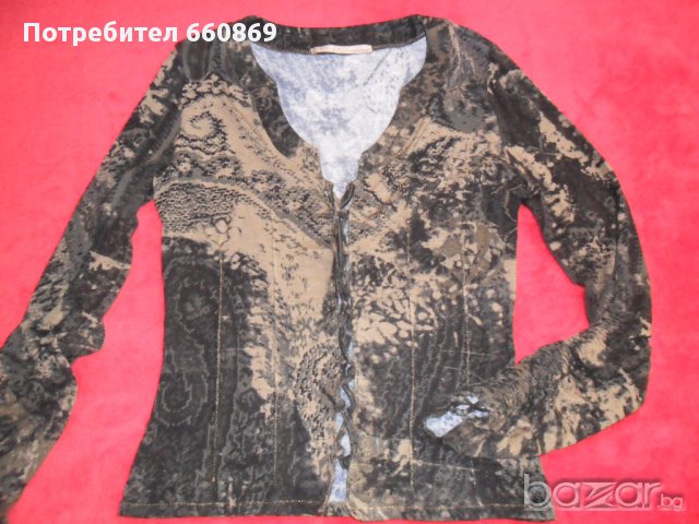 Намалена! Class Roberto Cavalli бутикова 100 % оригинална блуза